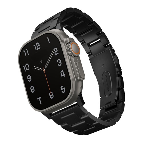 Ремешок Uniq OSTA Steel Strap для Apple Watch 49-46-45-44 мм, черный