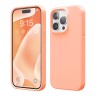 Elago для iPhone 15 Pro чехол Soft silicone (Liquid) Salmon