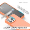 Elago для iPhone 15 Pro чехол Soft silicone (Liquid) Salmon