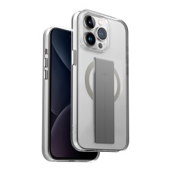 Uniq для iPhone 15 Pro Max чехол HELDRO MAG Clear (MagSafe)