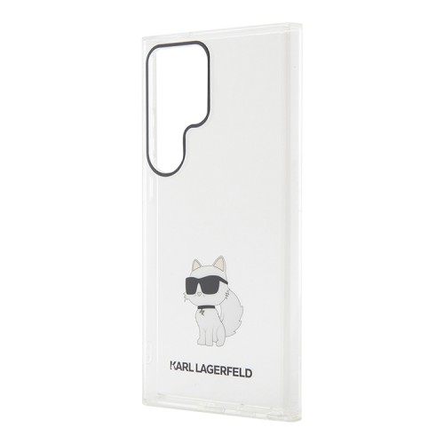 Karl Lagerfeld для Galaxy S24 Ultra чехол PC/TPU NFT Choupette Hard Transparent