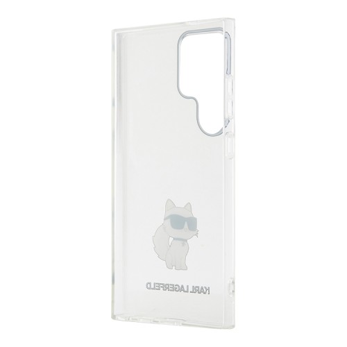Karl Lagerfeld для Galaxy S24 Ultra чехол PC/TPU NFT Choupette Hard Transparent