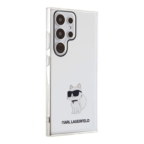 Karl Lagerfeld для Galaxy S24 Ultra чехол PC/TPU NFT Choupette Hard Transparent