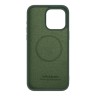 Nillkin для iPhone 15 Pro Max чехол CamShield Silky Magnetic Silicone Mist Green (magsafe)