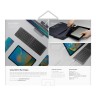 Uniq беспроводная клавиатура FORIO (англ.) Foldable Bluettoth Keyboard Grey