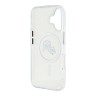 Karl Lagerfeld для iPhone 16 чехол PC/TPU NFT Karl&Choupette прозрачный (MagSafe)