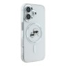 Karl Lagerfeld для iPhone 16 чехол PC/TPU NFT Karl&Choupette прозрачный (MagSafe)