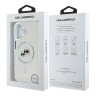Karl Lagerfeld для iPhone 16 чехол PC/TPU NFT Karl&Choupette прозрачный (MagSafe)