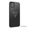 Чехол Guess Iridescent Glitter Triangle logo Hard Multicolor для iPhone 11 Pro Max, черный