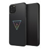 Чехол Guess Iridescent Glitter Triangle logo Hard Multicolor для iPhone 11 Pro Max, черный