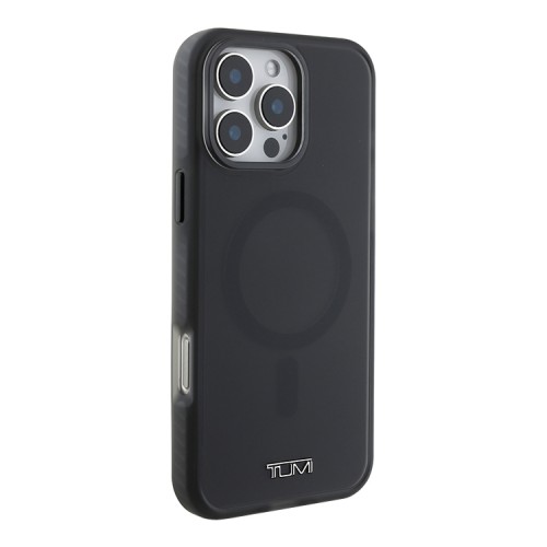TUMI для iPhone 16 Pro Max чехол ShockProof Frosted Hard Black (MagSafe)