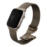 Uniq для Apple Watch 49/46/45/44 mm ремешок Dante PRO Strap Mesh Steel Ember Gold