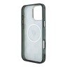 Guess для iPhone 16 Pro Max чехол PC/TPU Jet Set Trianlge logo Metal camera Hard Black (MagSafe)