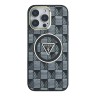 Guess для iPhone 16 Pro Max чехол PC/TPU Jet Set Trianlge logo Metal camera Hard Black (MagSafe)