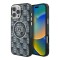 Guess для iPhone 16 Pro Max чехол PC/TPU Jet Set Trianlge logo Metal camera Hard Black (MagSafe)
