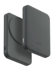 Uniq внешний аккумулятор Lyden Lexa 5000W Magnetic wireless 15W USB-C PD 20W Lichen Green