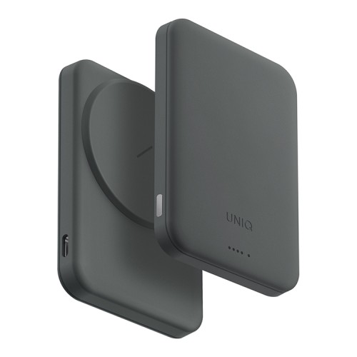 Uniq внешний аккумулятор Lyden Lexa 5000W Magnetic wireless 15W USB-C PD 20W Lichen Green