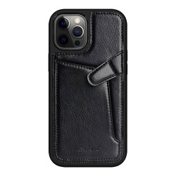 Чехол Nillkin Aoge PU Leather with cardslot для iPhone 12 Pro Max, черный