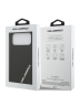 Karl Lagerfeld для iPhone 17 Pro Max чехол 3D Rubber Multi Logo Hard Black