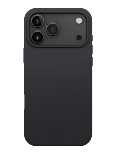 Uniq для iPhone 17 Pro Max чехол LINO Charcoal Grey (Magsafe)