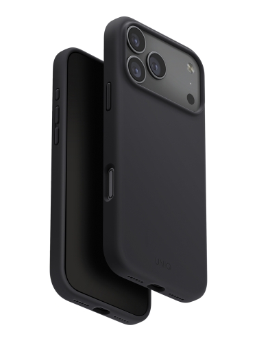 Uniq для iPhone 17 Pro Max чехол LINO Charcoal Grey (Magsafe)