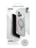 Uniq для iPhone 17 Pro Max чехол Swivix with 360-Rotating stand Lucent Clear (Magsafe)