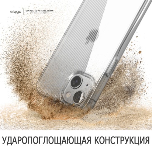Чехол Elago URBAN для iPhone 13, прозрачный