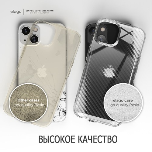 Чехол Elago URBAN для iPhone 13, прозрачный