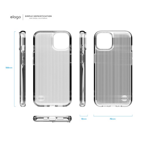 Чехол Elago URBAN для iPhone 13, прозрачный