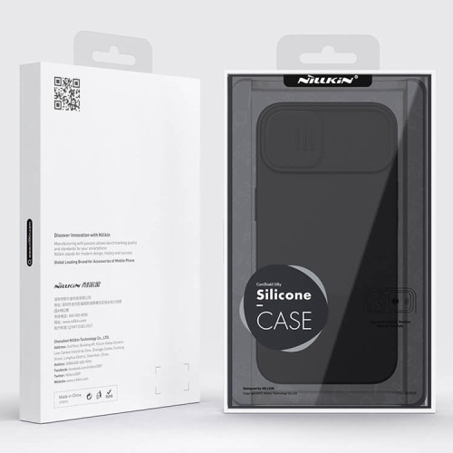 Nillkin CamShield Silky Silicone для 13, черный