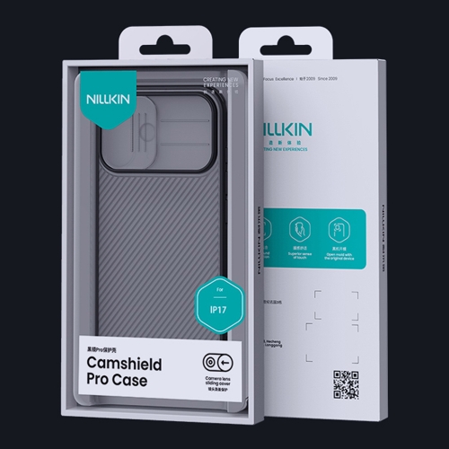 Nillkin для iPhone 17 чехол CamShield Pro Transparent Black