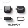 Чехол Elago Unique AW5 Game console Hang case для AirPods 3 (2021), черный