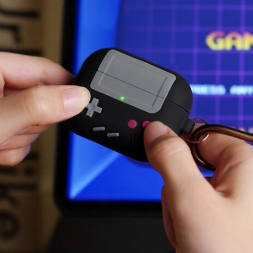 Чехол Elago Unique AW5 Game console Hang case для AirPods 3 (2021), черный