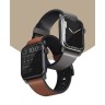 Кожаный ремешок Uniq Straden Waterproof для Apple Watch 49-46-45-44 мм, коричневый