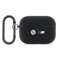 BMW для Airpods Pro 3 чехол M-series PU Meshed Leather Metal logo Black