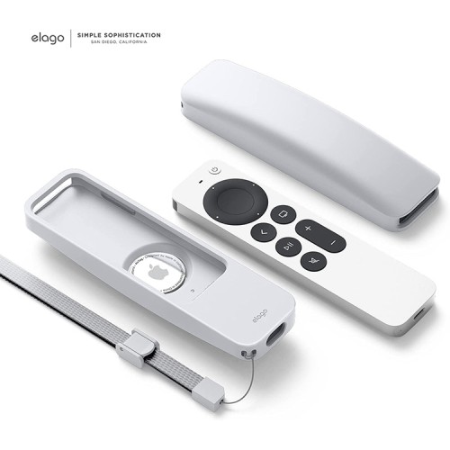 Чехол Elago R5 Locator Case для пульта Apple TV (2021), прозрачный