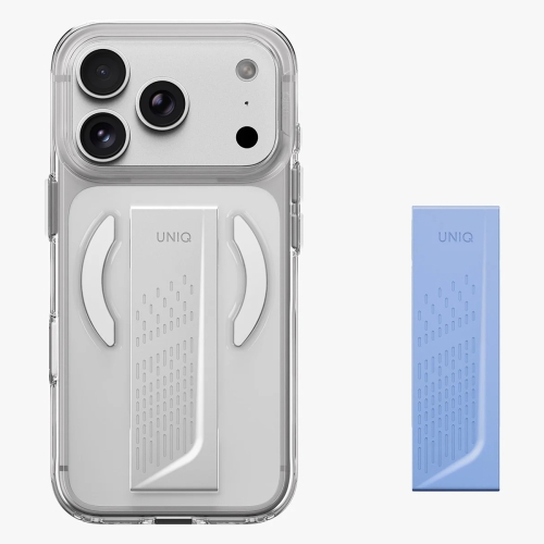 Uniq для iPhone 18 Pro/17 Pro чехол Heldro Air with FlexGrip Lucent Clear (MagSafe)