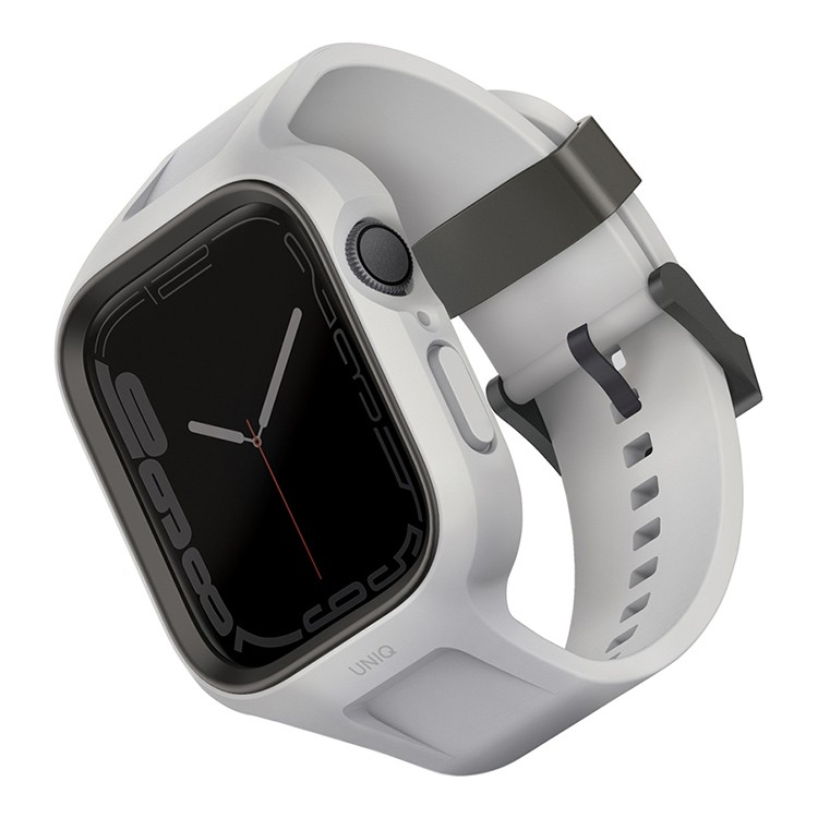 Чехол с ремешком Uniq Monos для Apple Watch 45/44 мм, серый — купить по ...