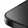 Защитное стекло Uniq OPTIX Privacy для iPhone 14 Pro Max, черная рамка (+installer)