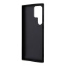 Чехол Lagerfeld PU Saffiano Monogram NFT Choupette Hard для Galaxy S23 Ultra, черный