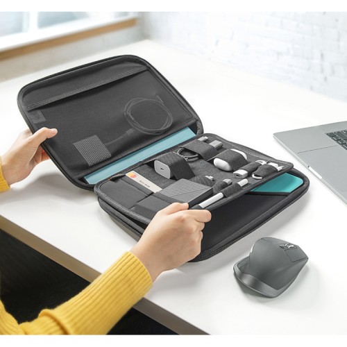 Чехол-сумка Tomtoc Tablet FancyCase-B06 Portfolio with Strap для планшета iPad Pro 12.9'' (2020/21), черный