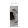 Ремешок Uniq OSTA Steel Strap для Apple Watch All 42-44-45-49(Ultra) мм, серебристый