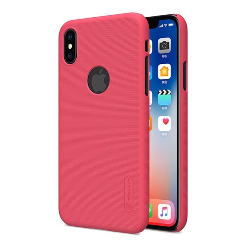 Чехол Nillkin Frosted Shield для iPhone X/XS, красный