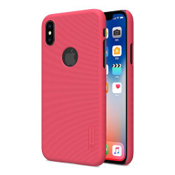 Чехол Nillkin Frosted Shield для iPhone X/XS, красный