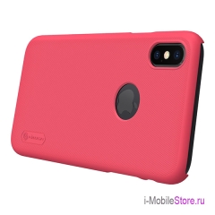 Чехол Nillkin Frosted Shield для iPhone X/XS, красный