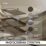 Elago для iPhone 15 Pro Max чехол PU Leather Taupe (MagSafe)