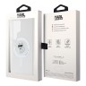 Karl Lagerfeld для Galaxy S24 Ultra чехол PC/TPU NFT Choupette Hard Transparent (MagSafe)