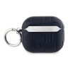 Karl Lagerfeld для Airpods 3 чехол PU Saffiano Monogram with ring NFT Metal Head Karl & Choupette Black