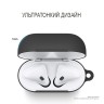 Чехол Elago Slim Silicone Hang case для AirPods 1/2, черный