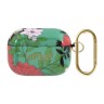 Чехол Guess TPU с кольцом для Airpods Pro, Flower N.1 зеленый
